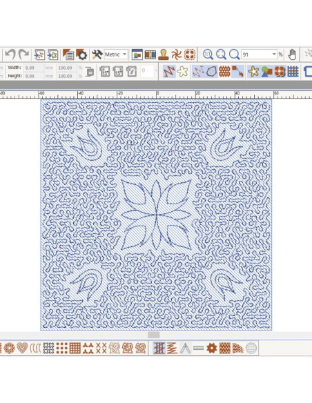 ПО для вышивания Bernina 9 обновление DesignerPlus