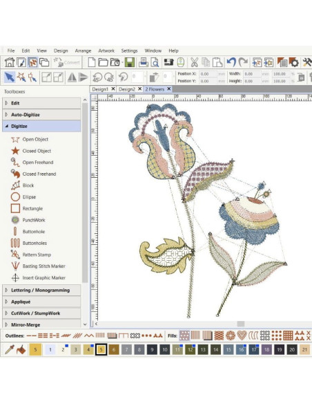 ПЗ для вишивання Bernina 9 DesignerPlus Full на USB-накопичувачі